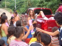 Flood Relief, La Aguada, Venezuela